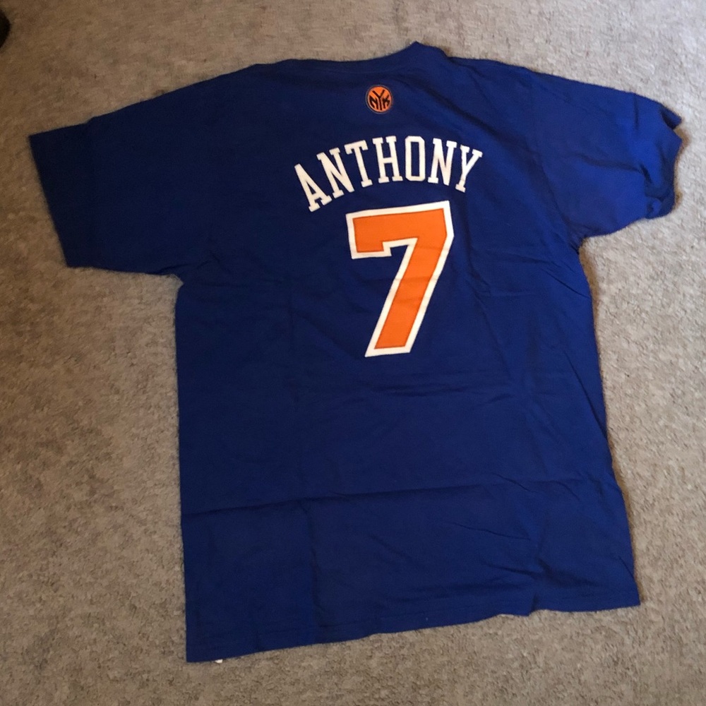 Carmelo Anthony Knicks Player Shirt - Picture 2 of 3